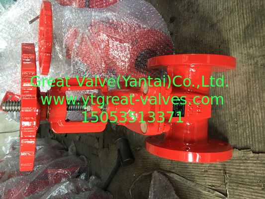ANSI   resilient gate valve RS flanged ends