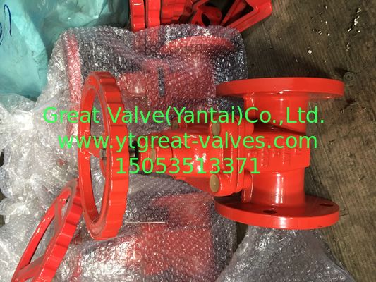ANSI   resilient gate valve NRS flanged ends