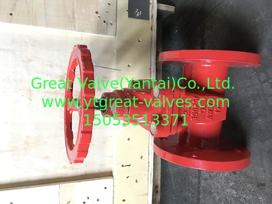 ANSI   resilient gate valve NRS flanged ends