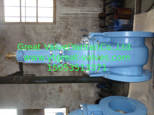 ANSI   Metal gate valve NRS flanged ends
