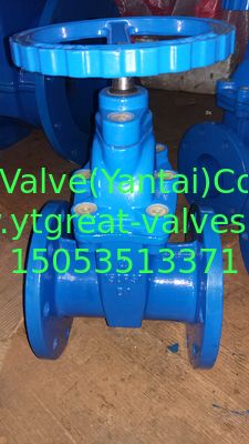 DIN resilient gate valve