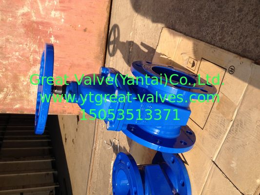 DIN resilient gate valve