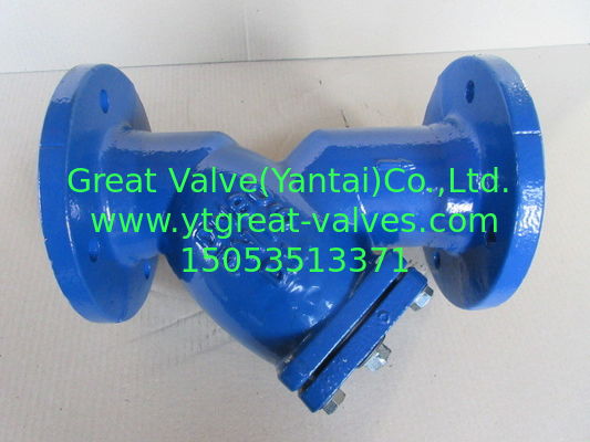 BS  TABLE -D  Y strainer FLANGED ENDS