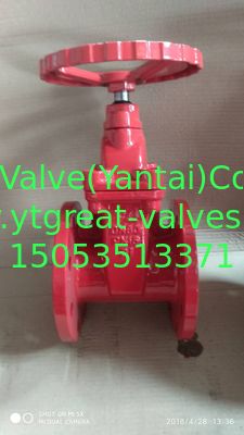 DIN resilient gate valve