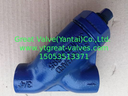 557-F NPT CAST IRON Y STRIANER THREADED ENDS