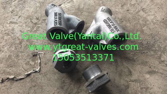 557-F NPT CAST IRON Y STRIANER THREADED ENDS