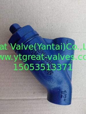 557-F NPT CAST IRON Y STRIANER THREADED ENDS