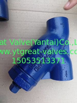 557-F NPT CAST IRON Y STRIANER THREADED ENDS