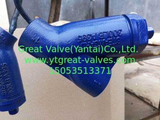 557-F NPT CAST IRON Y STRIANER THREADED ENDS
