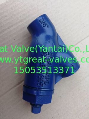 557-F NPT CAST IRON Y STRIANER THREADED ENDS
