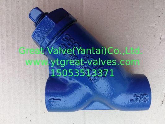 557-F NPT CAST IRON Y STRIANER THREADED ENDS