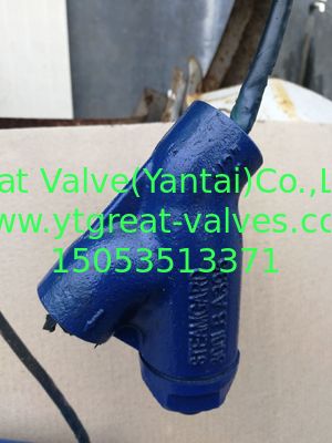 557-F NPT CAST IRON Y STRIANER THREADED ENDS