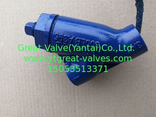 557-F NPT CAST IRON Y STRIANER THREADED ENDS