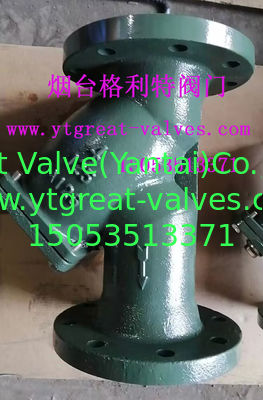 ANSI Y strainer flanged ends