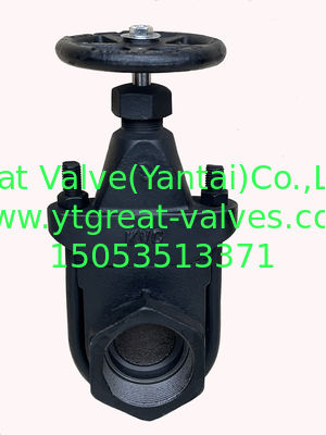 cast iron clip gate valve