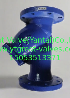 Cast Iron Y Strainer for Clear Water or Water-like Medium Filtration Requirements