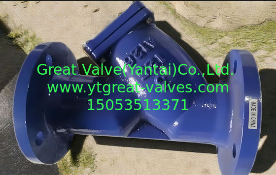 Oil Filtration and Testing Y Strainer Cast Iron with 100% Testing