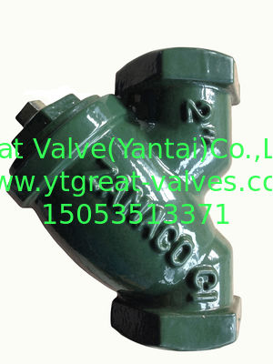 527-F ANSI Y STRAINER THREADED ENDS