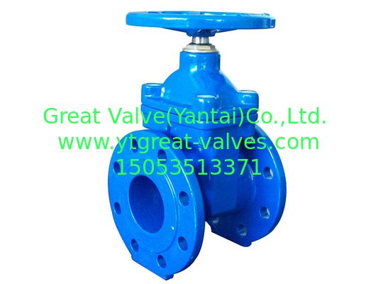 (DIN) Cast Iron Resilient Gate Valve NRS