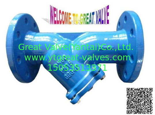 (DIN) Cast Iron Y Strainer