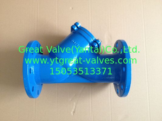 DIN Y strainer Flanged ends