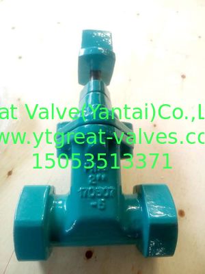 ANSI gate valve threaded ends