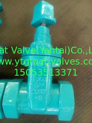 ANSI gate valve threaded ends