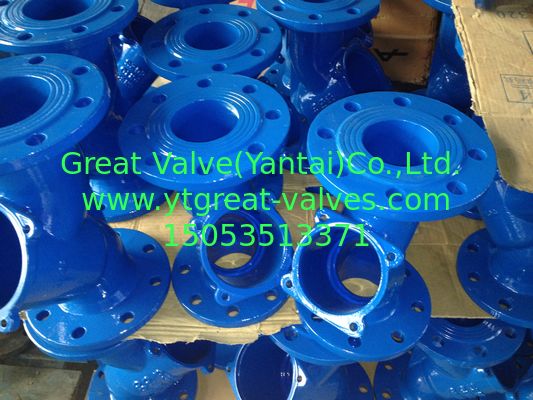 ANSI y strainer flanged ends
