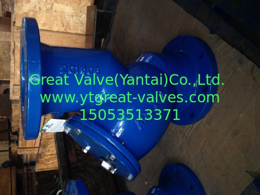 ANSI y strainer flanged ends