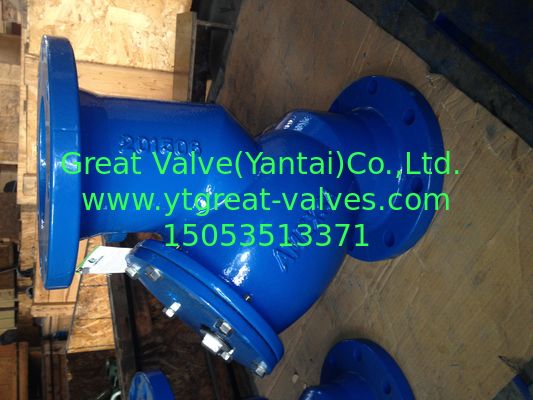 ANSI y strainer flanged ends