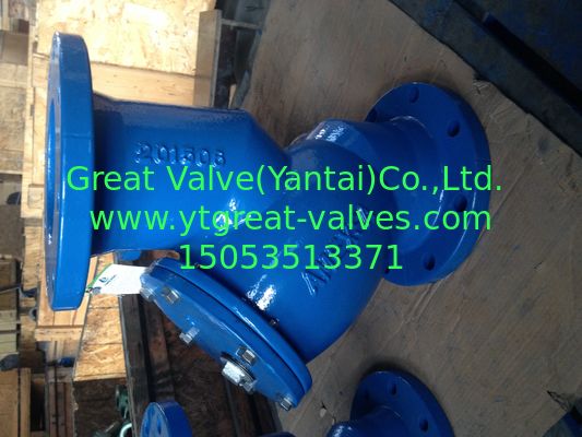 ANSI y strainer flanged ends