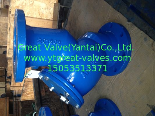 ANSI y strainer flanged ends